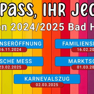 Termine für die Karnevalssession 2024/2025